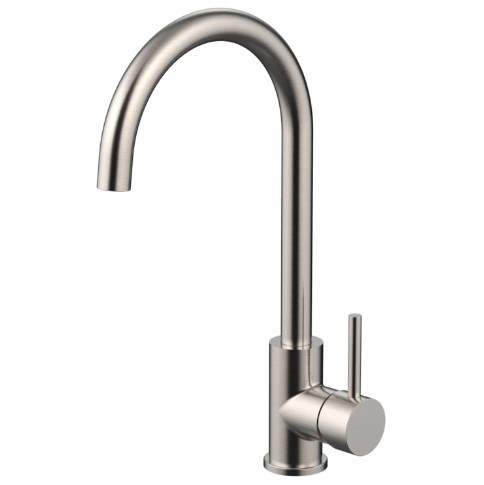 Vogue Linear Kitchen Mixer Brushed Nickel