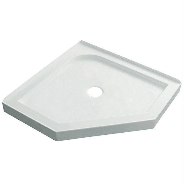 Vogue 45D Shower Tray 900mm Center Waste