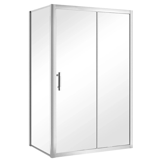 Vogue Pilar Rectangle Shower Door Kit Only
