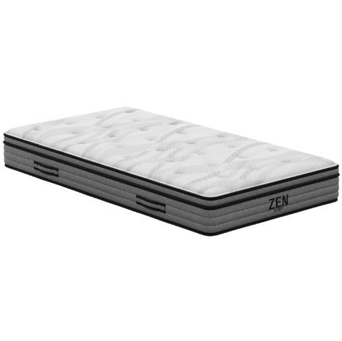 King Single Medium Plush Mattress - Light Grey