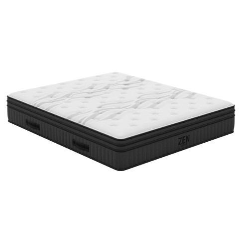Queen Plush Mattress - Charcoal