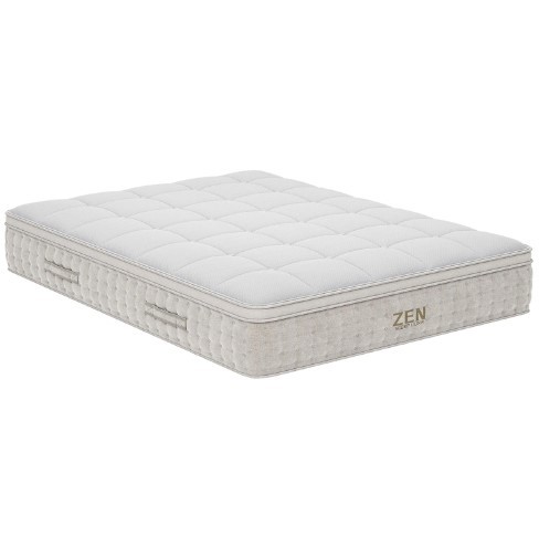 King Single Plush Mattress - Beige