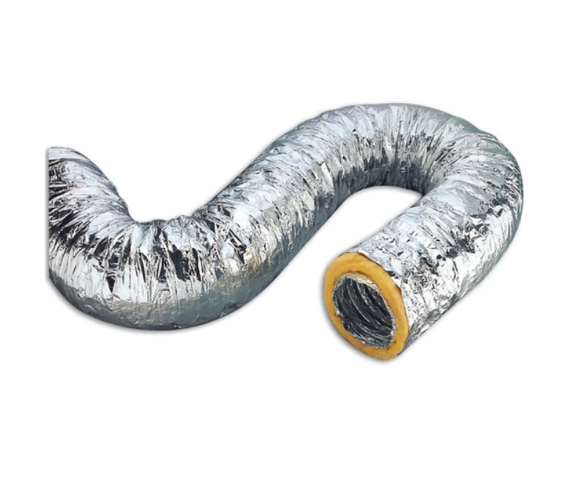 Aluminium Ducting Insulated 10M x 407mm