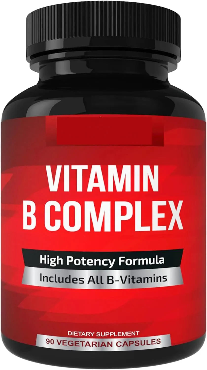 Vitamin B Complex High Potency Formula 90 Vegetarian Capsules