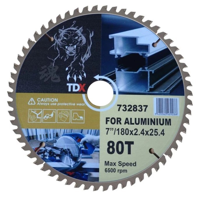 Circular Saw Blade 180mm 80T for Aluminium