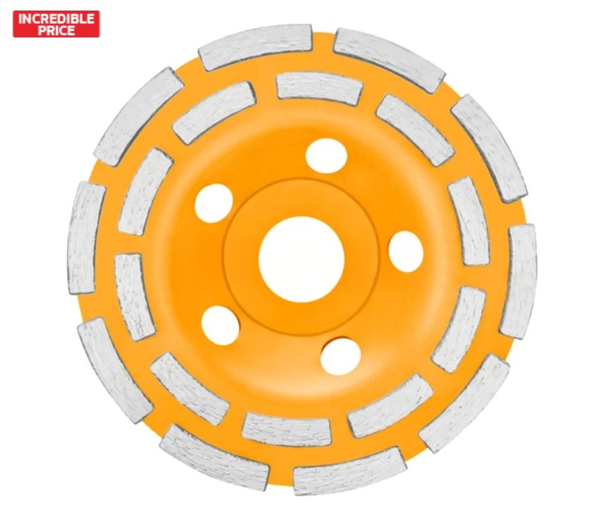 Double Row Cup Grinding Wheel - 125mm