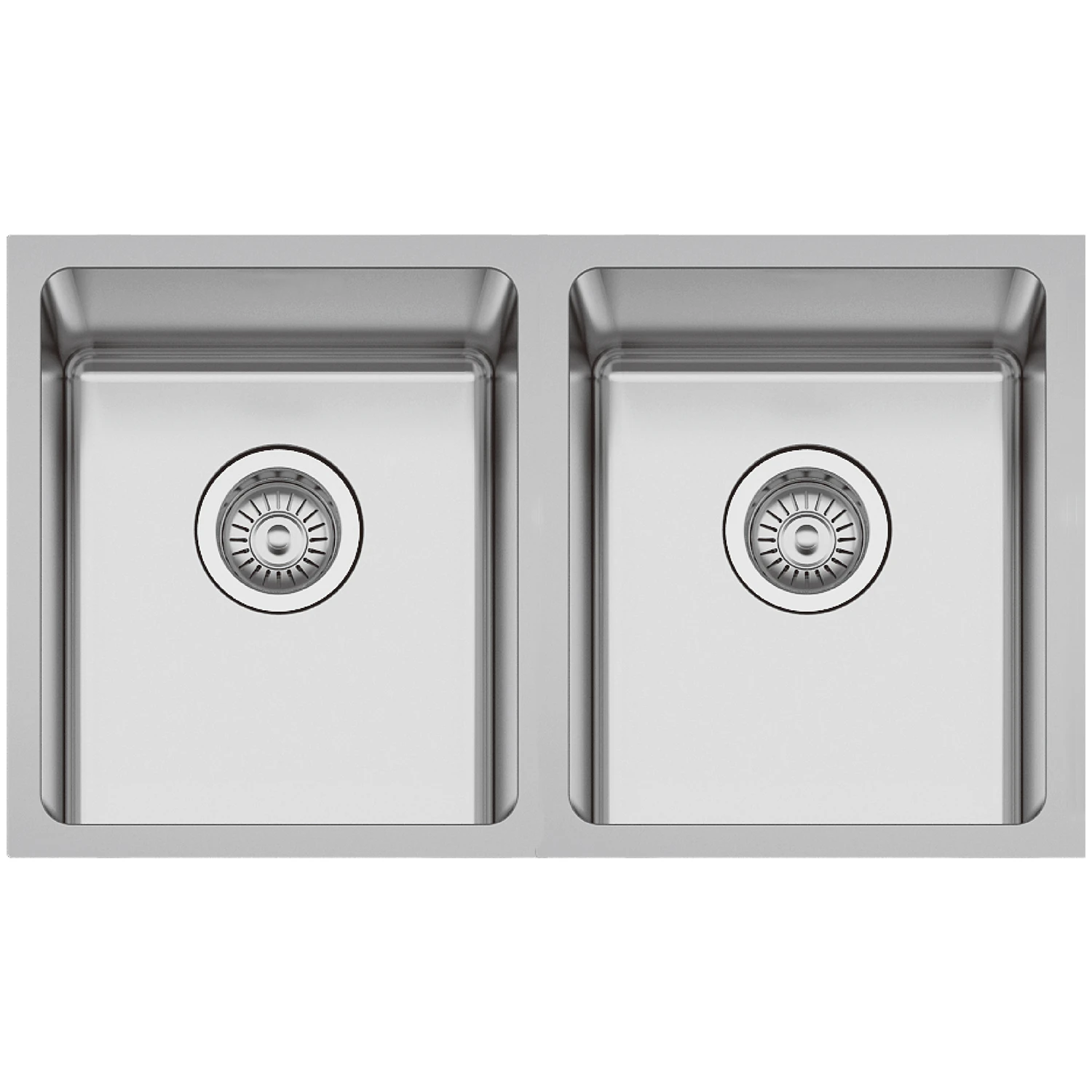 Klässich Rayon20 Double Bowl Sink Insert SS - 750mm