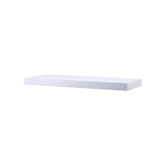 600mm Floating Shelf - White