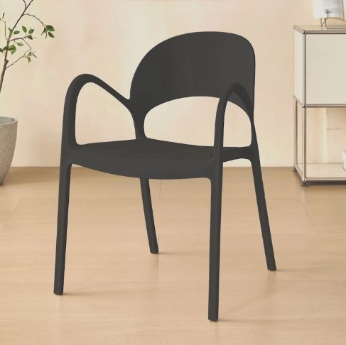 Urban Form Dining Chair 560mm - Black