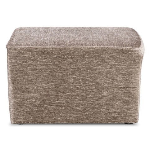Rectangle Bronze Ottoman