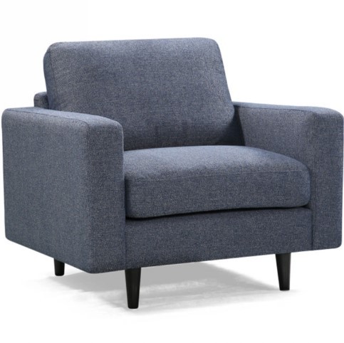 Taylor Armchair 1010mm Steel Blue