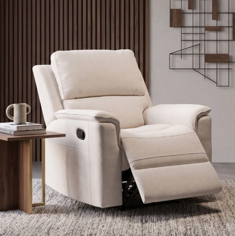 Arthur Recliner Armchair 910mm Beige