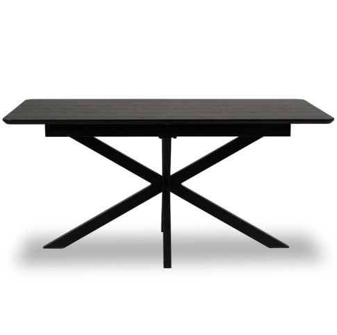 Zen Helena Extendable Dining Table 1600 - 2000mm - Black Woodgrain