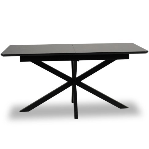 Zen Helena Extendable Dining Table 1600 - 2000mm - Black Marble
