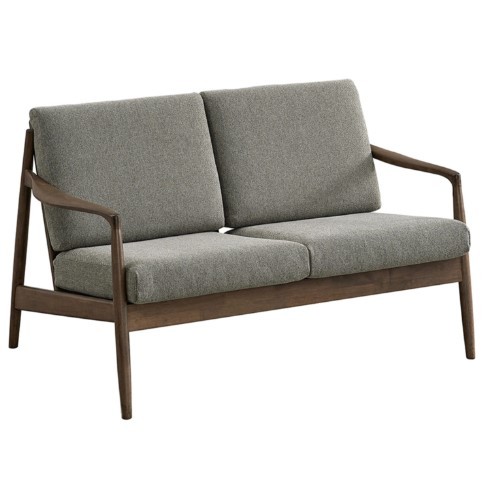 Cora 2 Seater 1285mm Light Grey