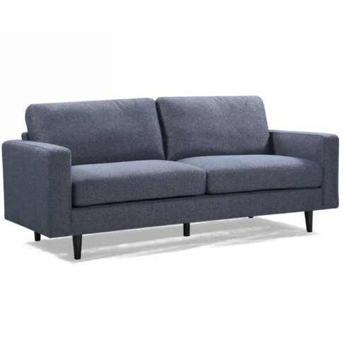 Peyton 3 Seater Sofa 2060mm Steel Blue