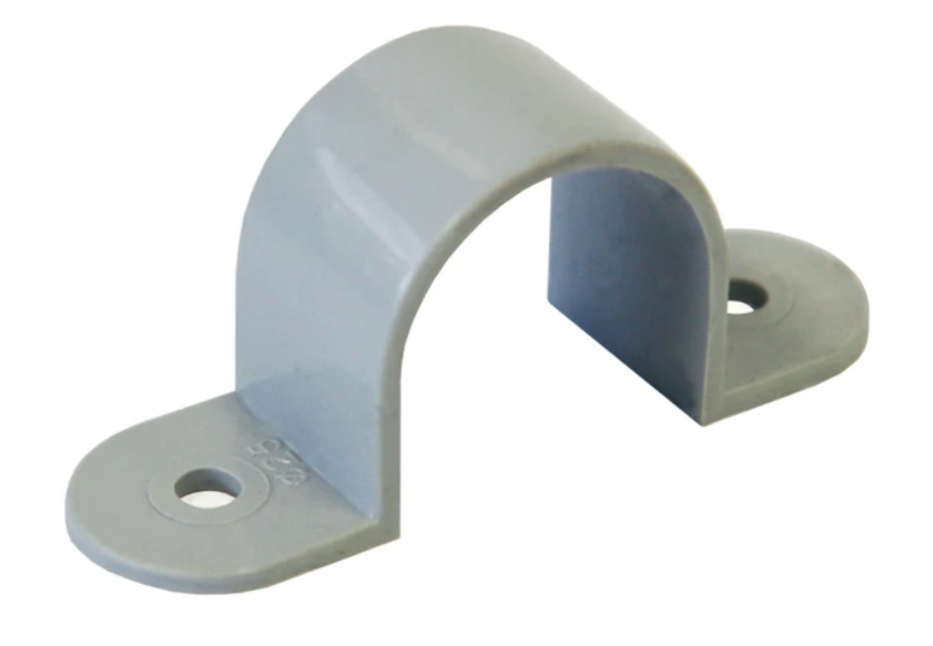DWV Pipe Saddle Clip - 25mm