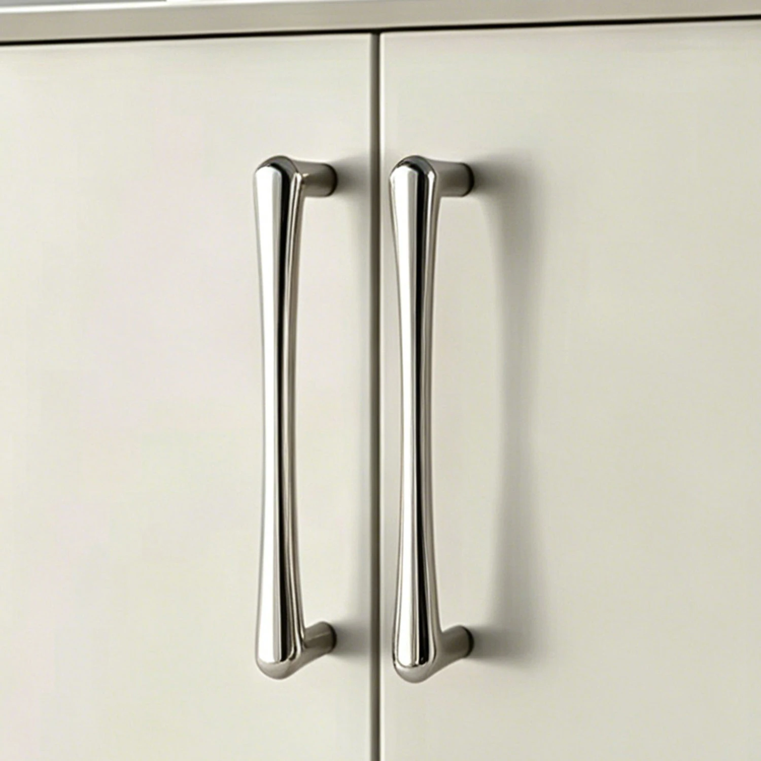 Modern Kitchen Cabinet Handle 128mm - Chrome