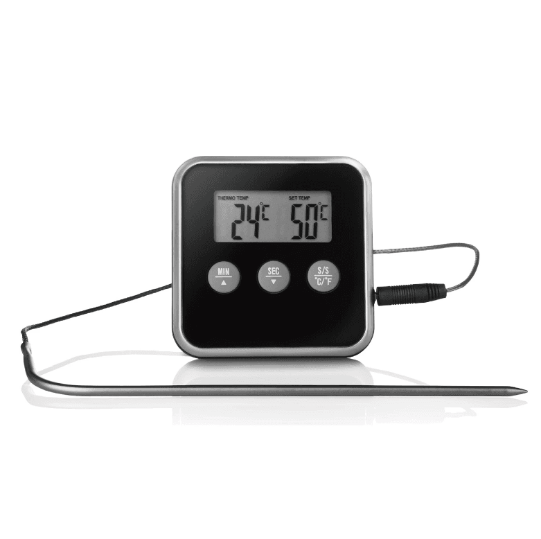 Digital BBQ Thermometer and Timer