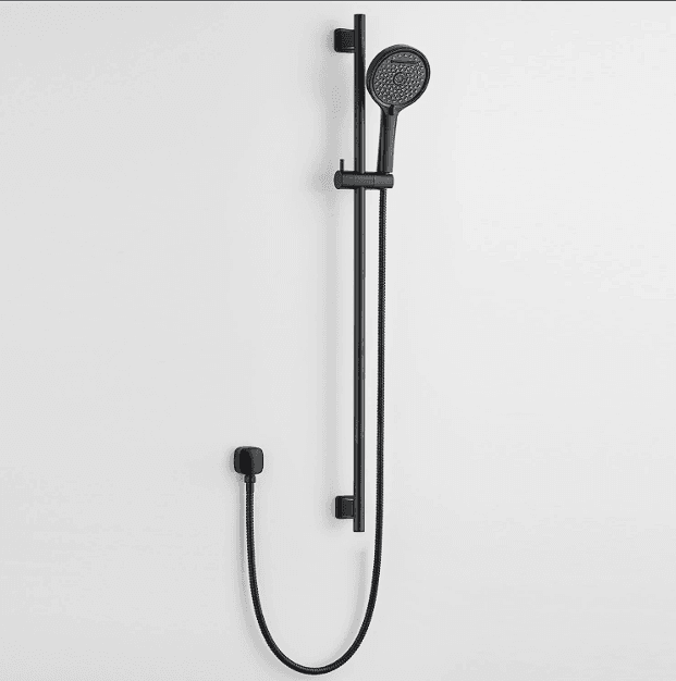 Slide Shower with Four Functions - Matte Black