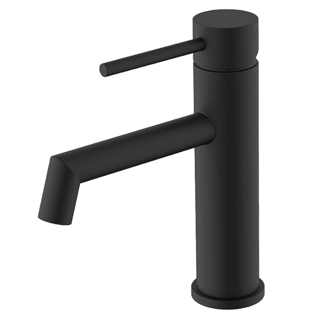 Axis Basin Mixer SS All Pressure - Black