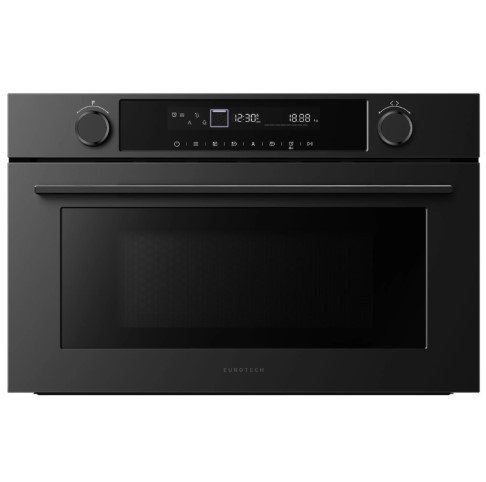 34L Built-In Microwave Oven with Grill - Matte Black