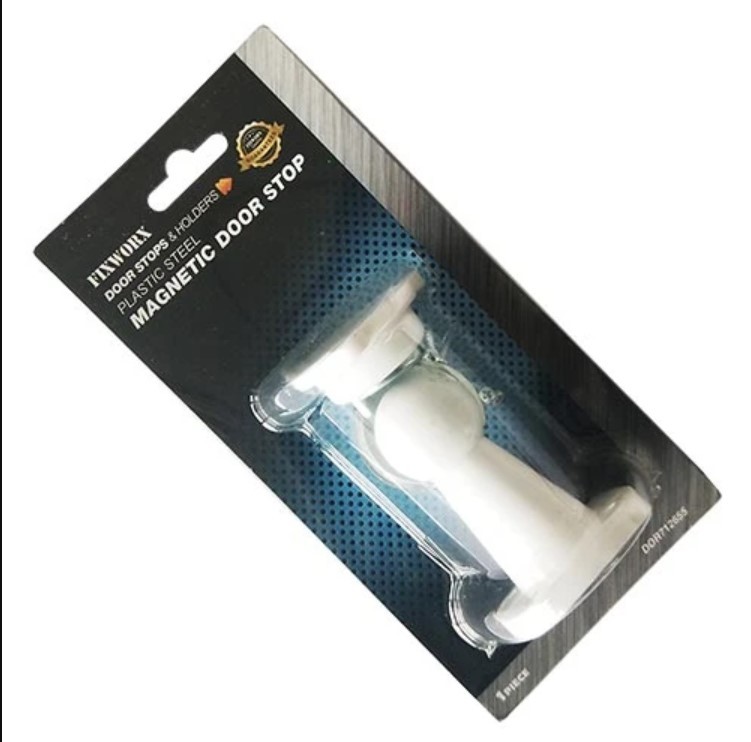 Fixworx Door Stop Magnetic - Ivory