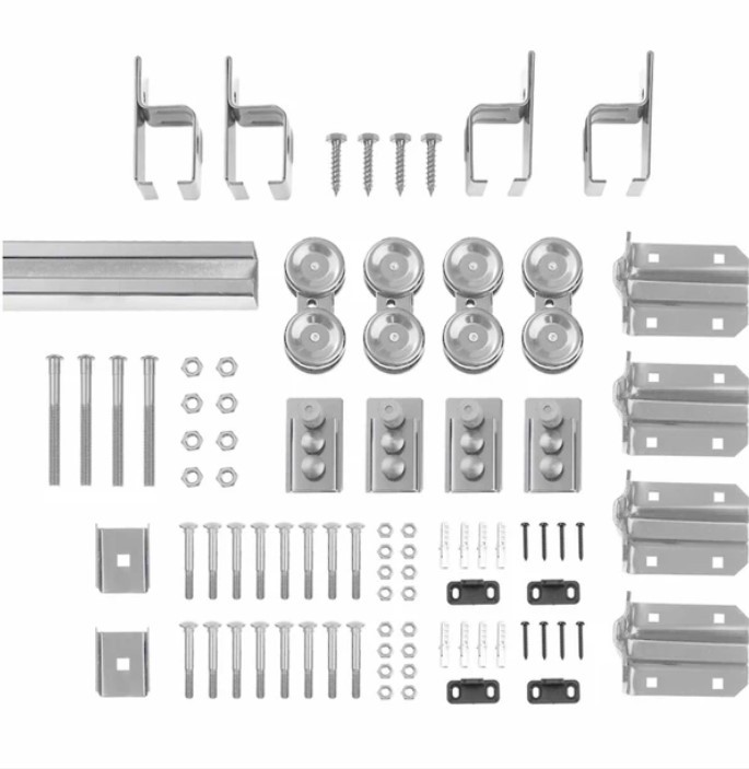 Industrial Barn Door Hardware Kit - 3.9m