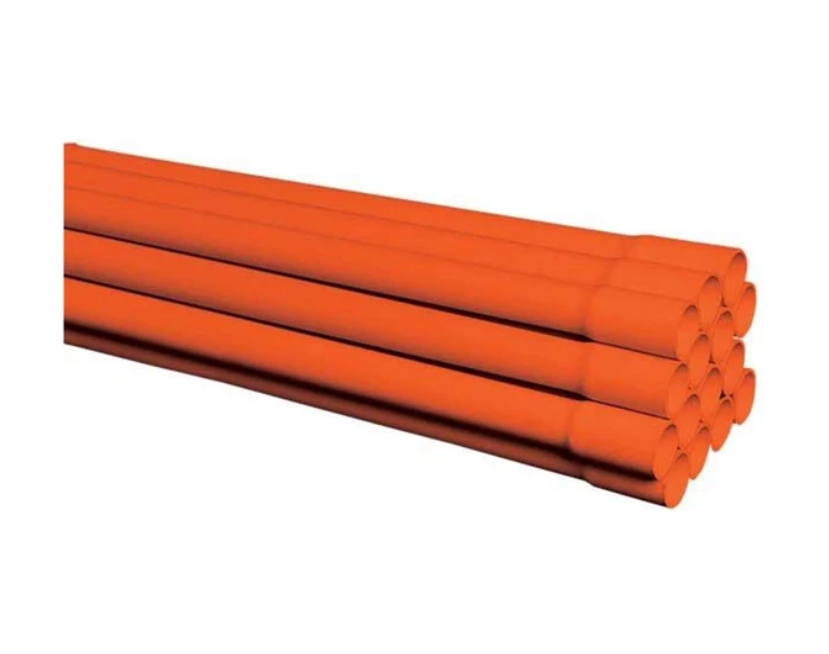 Electrical Conduit Orange - 40mm x 3m