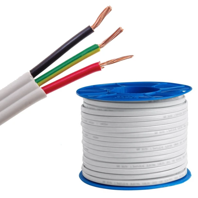 Electrical TPS Cable 6mm x 50M - White