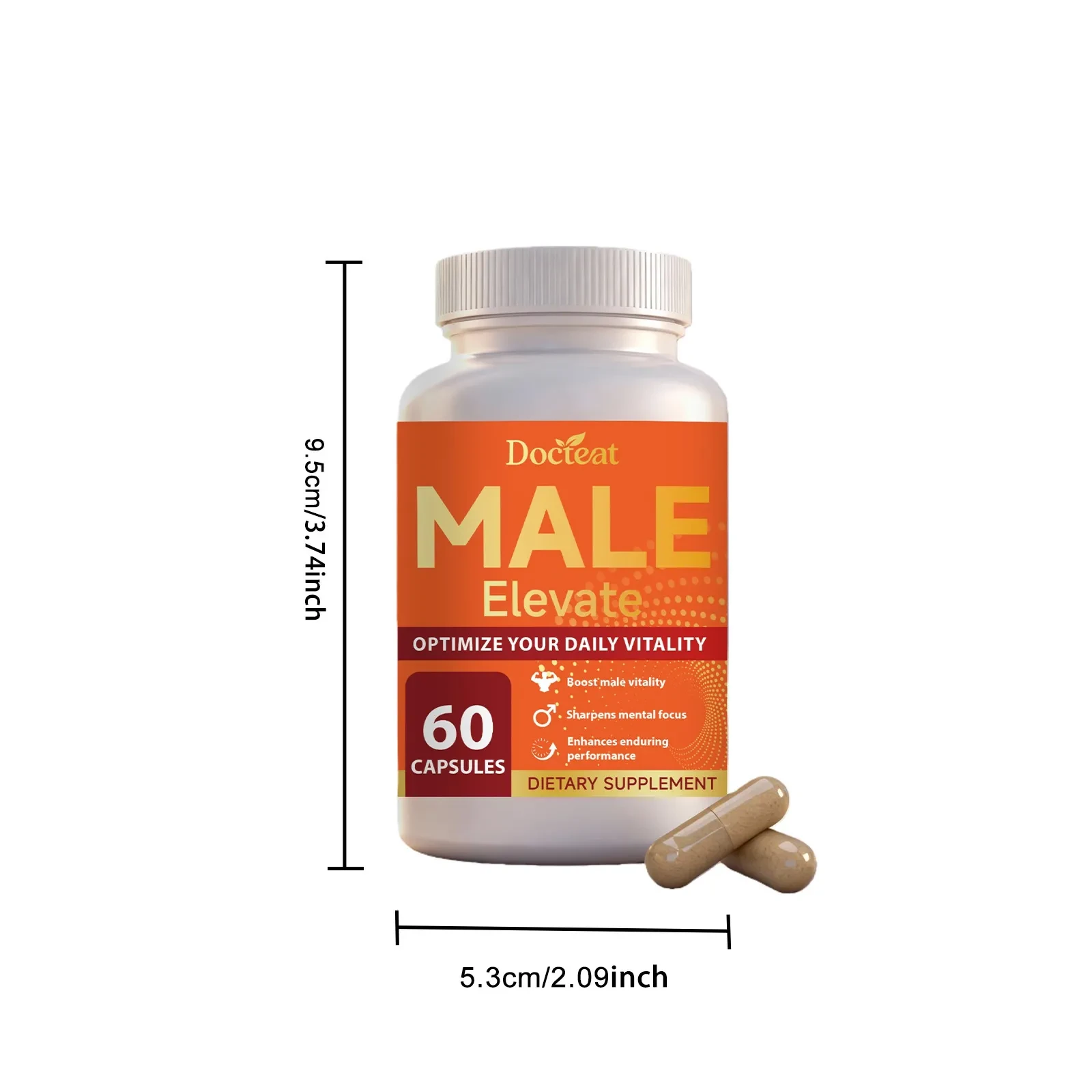 Docteat Male Elevate 60 Capsules