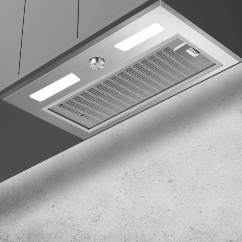 Master Kitchen Integrated Powerpack Rangehood 52cm Knob Control - 900m³/h