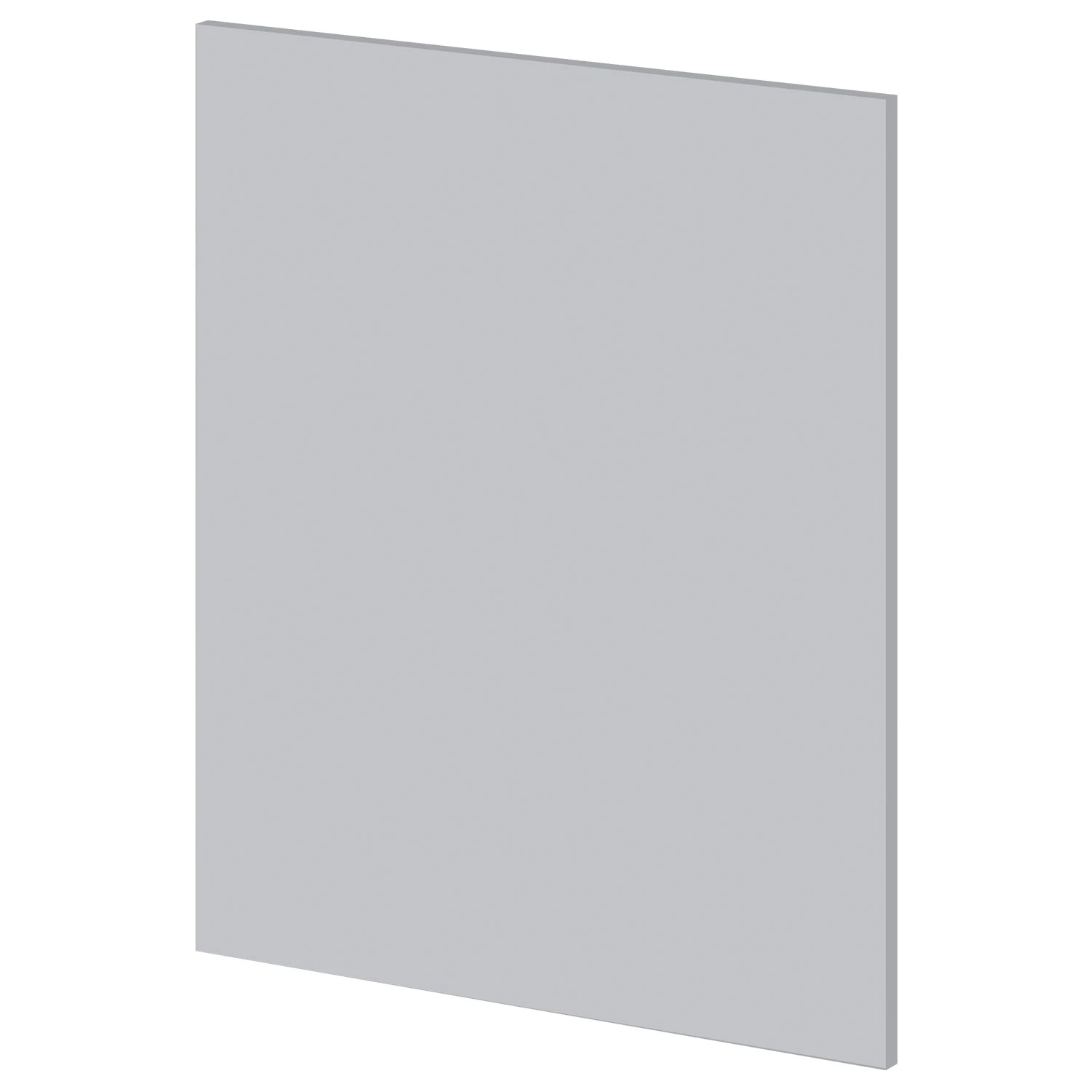 Dishwasher Panel 600mm - Pale Silver