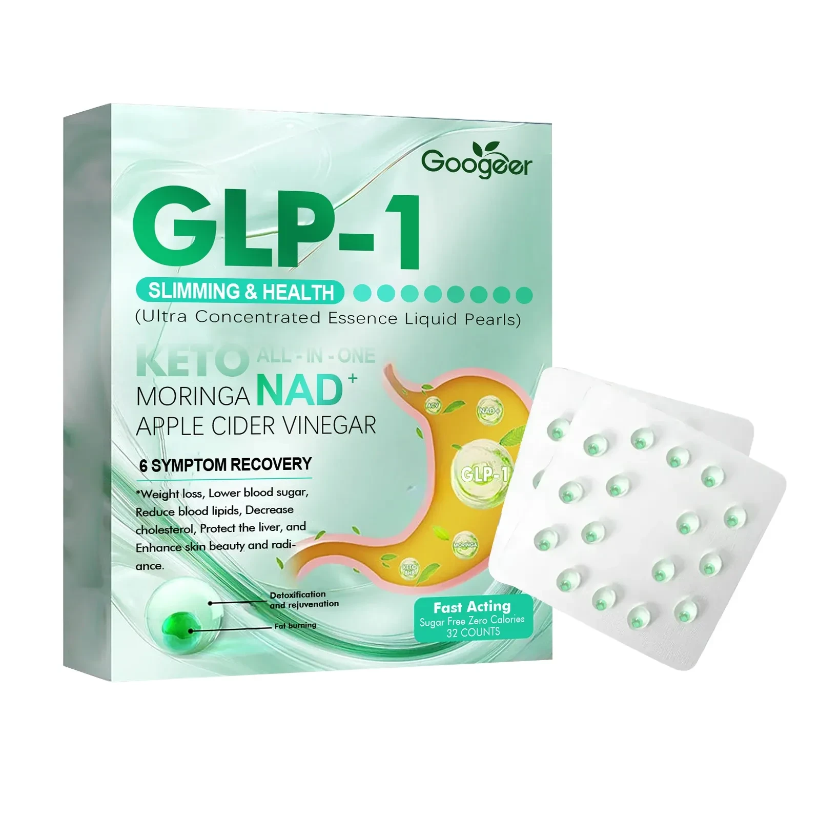Goodeer GLP-1 Slimming & Health Liquid Pearls