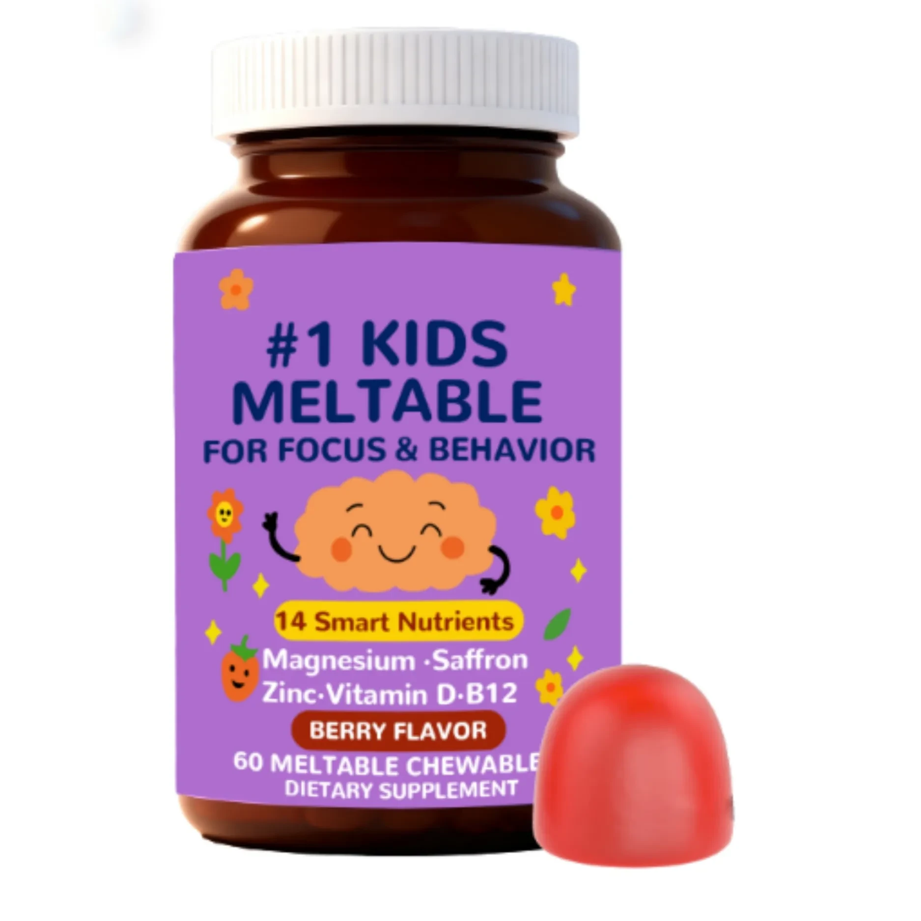 Kids Meltable Chewable Supplement