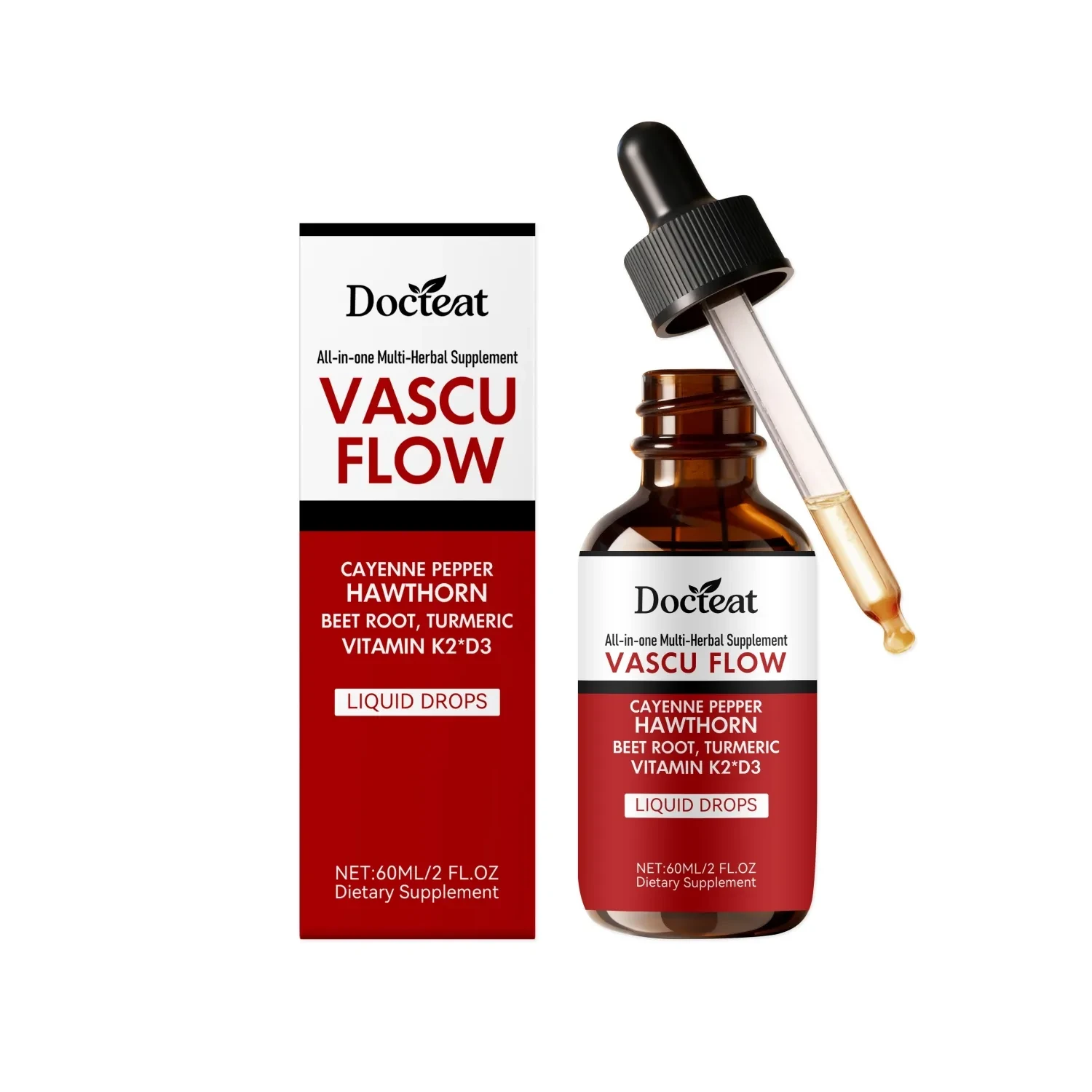 Docteat Vascu Flow Liquid Drops