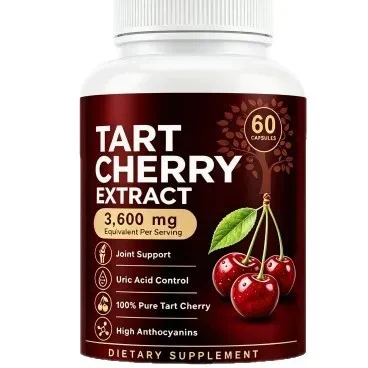 Tart Cherry Extract 3,600mg 60 Capsules