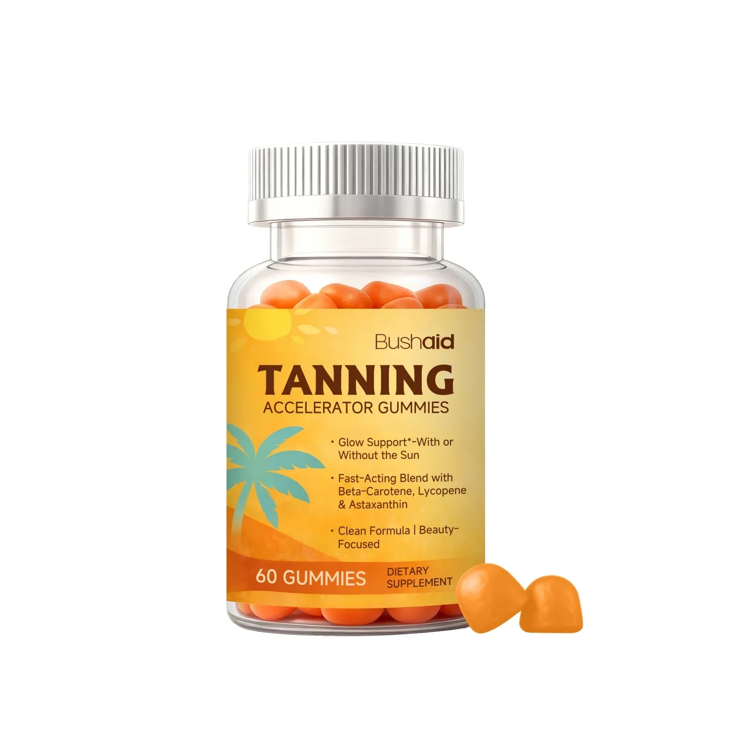 Bushaid Tanning Accelerator Gummies