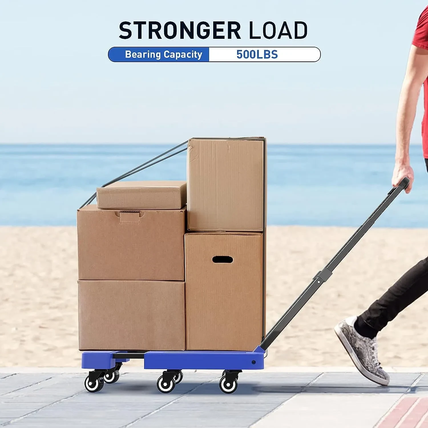 Foldable Silent Hand Truck
