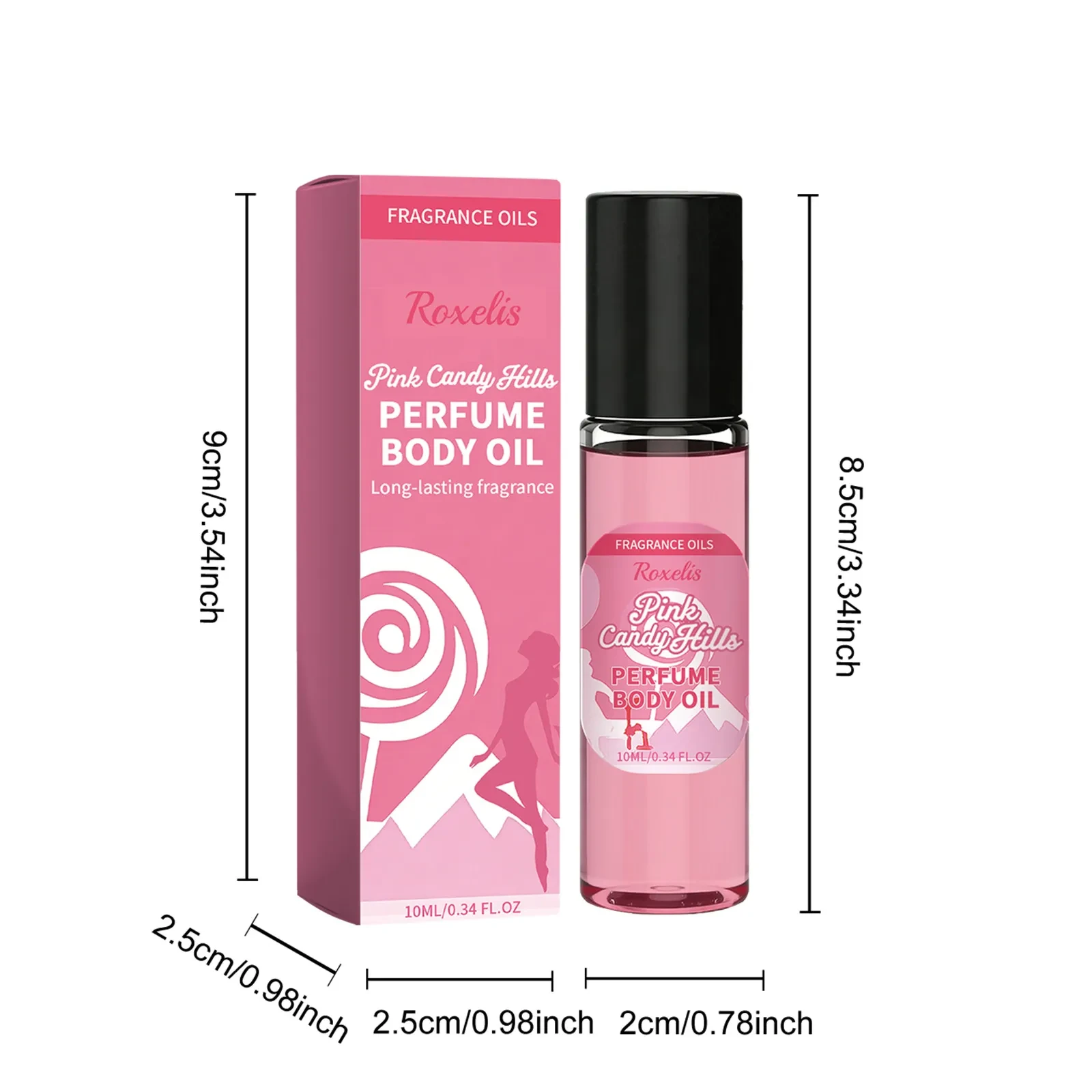 Roxelis Pink Candy Hills Perfume Body Oil