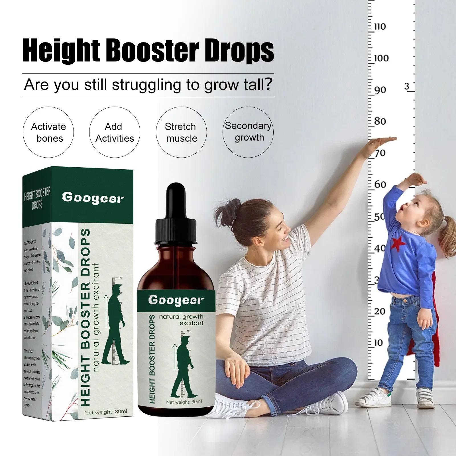 Googeer Height Booster Drops 30ml