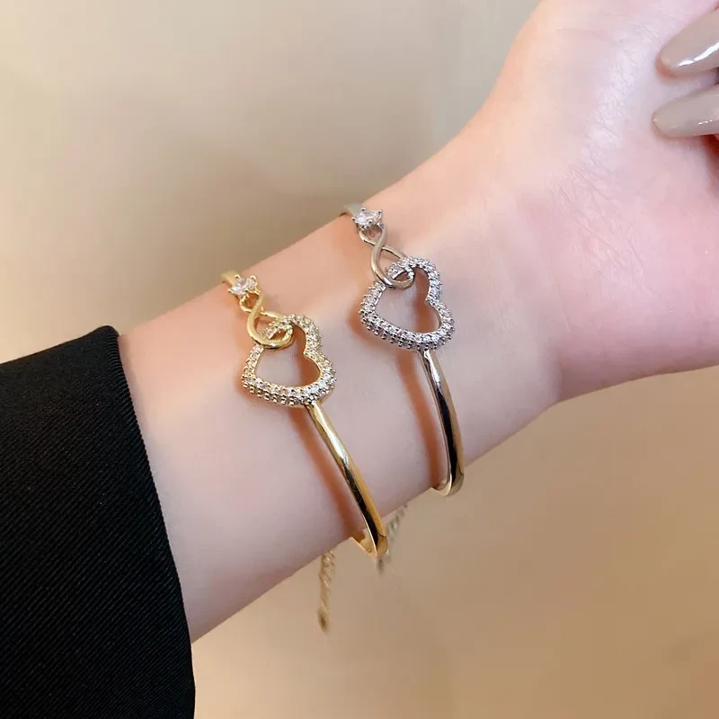 INFINITY HEART BRACELET