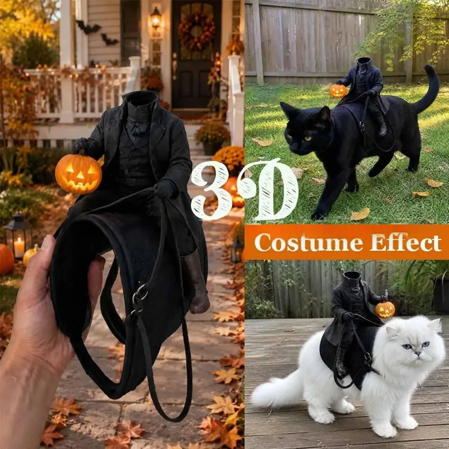 Headless Horseman Pet Halloween Costume
