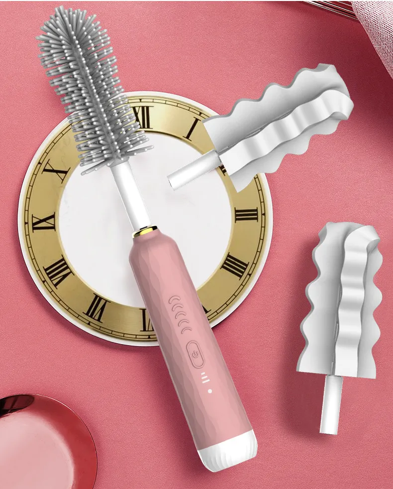 Electric Baby Bottle Brush Set