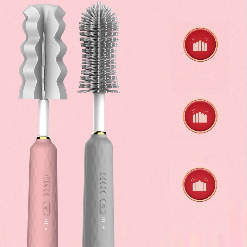 Electric Baby Bottle Brush Set