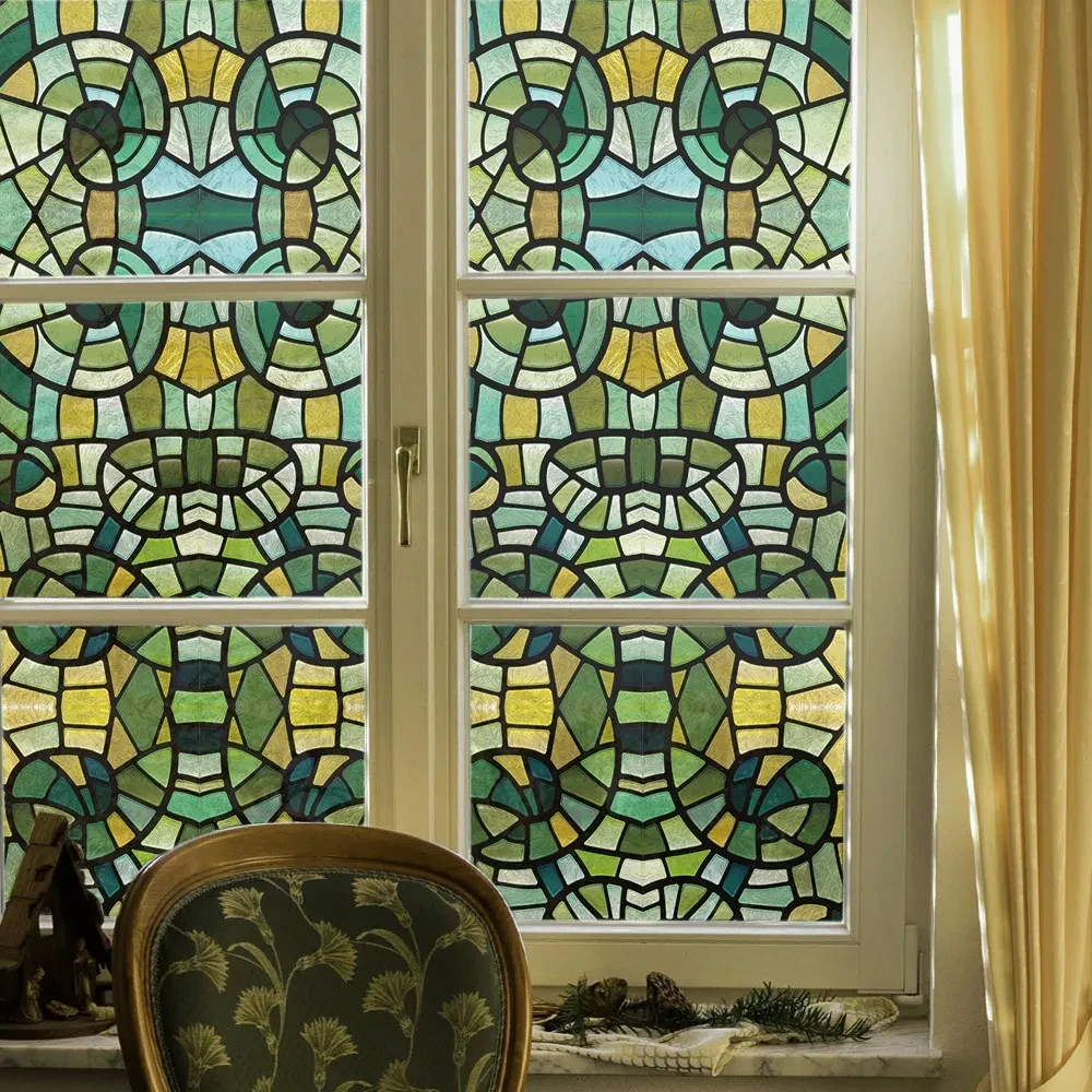 Ironwork Design Glass Accent Window Film