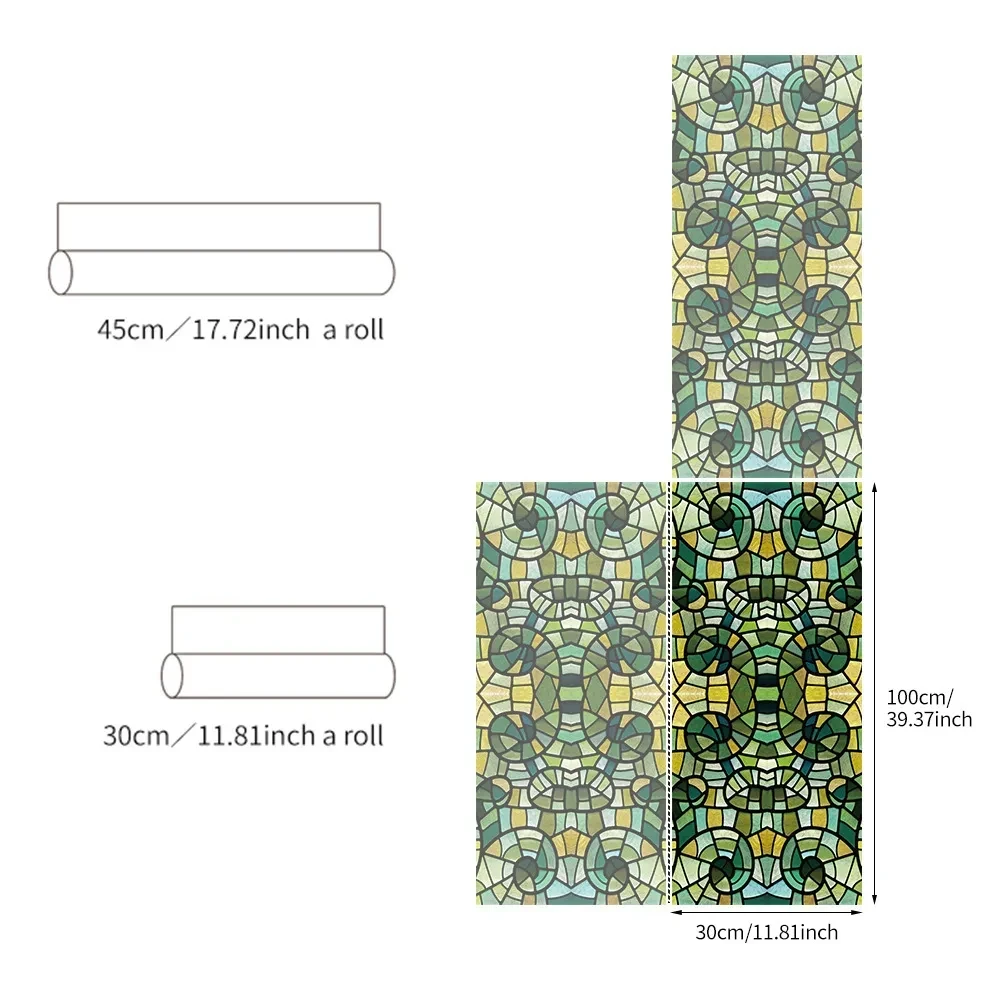 Ironwork Design Glass Accent Window Film