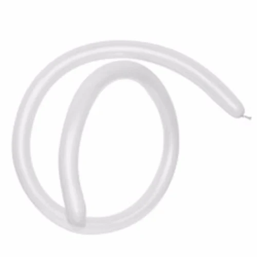 Modelling Balloons - White Latex - Pack of 50