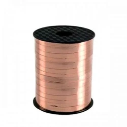 Ribbon Curling Rose Gold Roll 225m