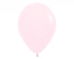 90cm Pastel Matte Pink Latex Balloons 2pk - Pack of 2